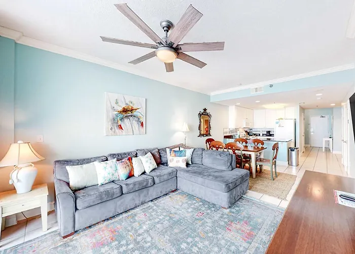 Gulf-front W Great Views Balcony & Shared Pools Hot Tubs & Sauna *