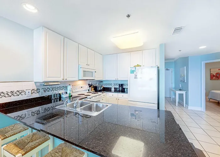 Holiday home Gulf-front W Great Views Balcony & Shared Pools Hot Tubs & Sauna Gulf Shores