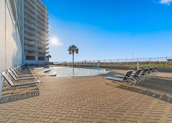 Gulf-front W Great Views Balcony & Shared Pools Hot Tubs & Sauna